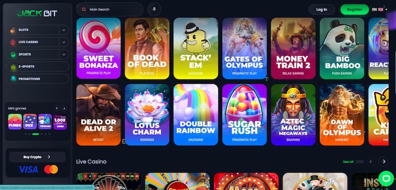 Jackbit - Nhà cái uy tín đẳng cấp nhất Việt Nam năm 2024 4 Các Sản Phẩm Tại Jackbit